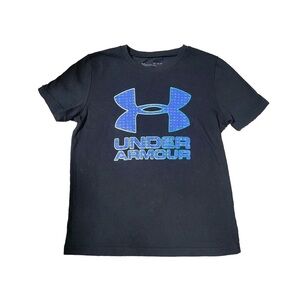 Under Armour Boys Black T-Shirt YXL